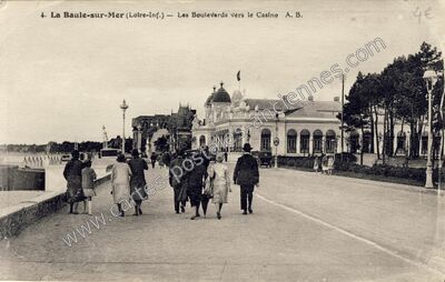 Carte postale ancienne La Baule sur Mer — La Baule-Escoublac (Loire-Atlantique)