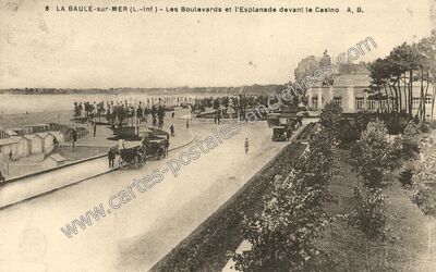 Carte postale ancienne La Baule sur Mer — La Baule-Escoublac (Loire-Atlantique)
