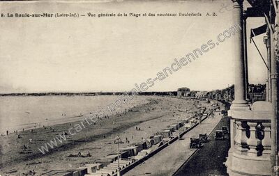 Carte postale ancienne La Baule sur Mer — La Baule-Escoublac (Loire-Atlantique)