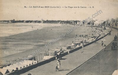 Carte postale ancienne La Baule sur Mer — La Baule-Escoublac (Loire-Atlantique)