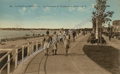 Carte postale ancienne La Baule sur Mer — La Baule-Escoublac (Loire-Atlantique)