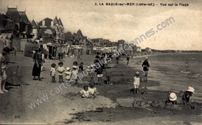 Carte postale ancienne La Baule — La Baule-Escoublac (Loire-Atlantique)