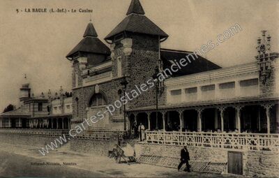 Carte postale ancienne La Baule — La Baule-Escoublac (Loire-Atlantique)