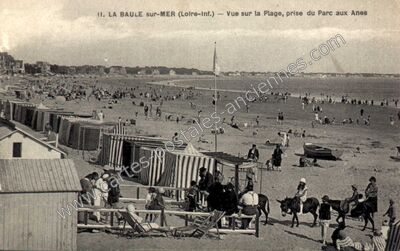 Carte postale ancienne La Baule — La Baule-Escoublac (Loire-Atlantique)