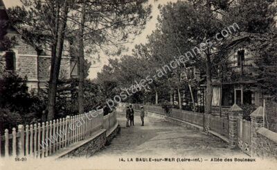 Carte postale ancienne La Baule — La Baule-Escoublac (Loire-Atlantique)