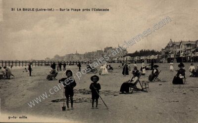 Carte postale ancienne La Baule — La Baule-Escoublac (Loire-Atlantique)