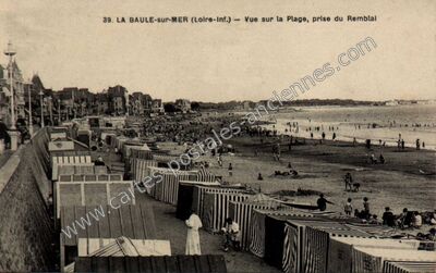 Carte postale ancienne La Baule — La Baule-Escoublac (Loire-Atlantique)