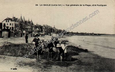 Carte postale ancienne La Baule — La Baule-Escoublac (Loire-Atlantique)