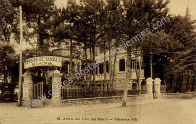 Carte postale ancienne La Baule — La Baule-Escoublac (Loire-Atlantique)