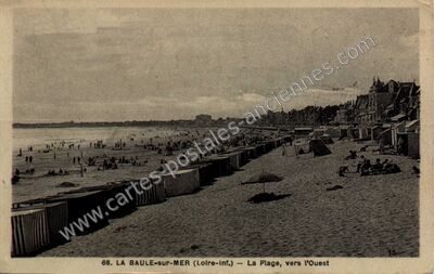 Carte postale ancienne La Baule — La Baule-Escoublac (Loire-Atlantique)