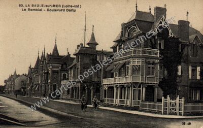 Carte postale ancienne La Baule — La Baule-Escoublac (Loire-Atlantique)
