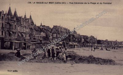Carte postale ancienne La Baule — La Baule-Escoublac (Loire-Atlantique)