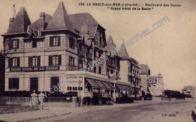 Carte postale ancienne La Baule — La Baule-Escoublac (Loire-Atlantique)
