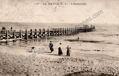 Carte postale ancienne La Baule — La Baule-Escoublac (Loire-Atlantique)