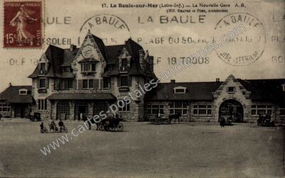 Carte postale ancienne La Baule — La Baule-Escoublac (Loire-Atlantique)
