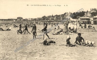 Carte postale ancienne La Baule — La Baule-Escoublac (Loire-Atlantique)