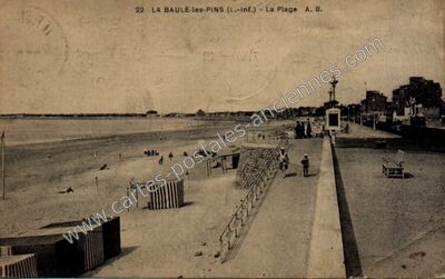 Carte postale ancienne La Baule — La Baule-Escoublac (Loire-Atlantique)