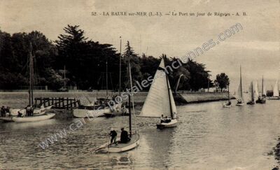 Carte postale ancienne La Baule — La Baule-Escoublac (Loire-Atlantique)
