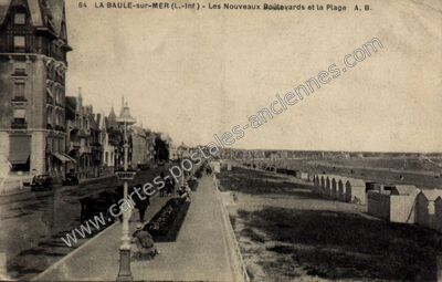 Carte postale ancienne La Baule — La Baule-Escoublac (Loire-Atlantique)