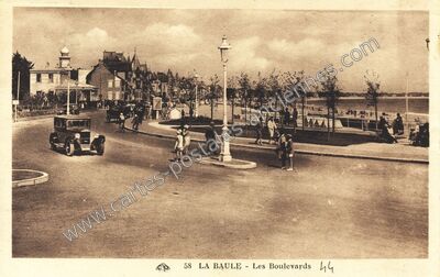 Carte postale ancienne La Baule — La Baule-Escoublac (Loire-Atlantique)