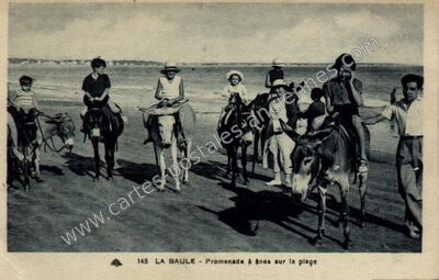 Carte postale ancienne La Baule — La Baule-Escoublac (Loire-Atlantique)