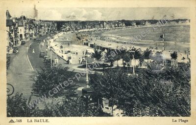 Carte postale ancienne La Baule — La Baule-Escoublac (Loire-Atlantique)