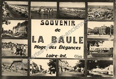 Carte postale ancienne La Baule — La Baule-Escoublac (Loire-Atlantique)