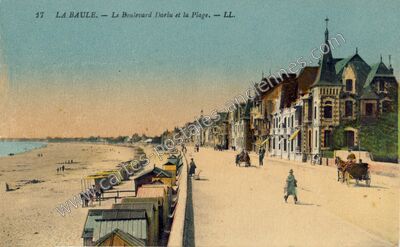 Carte postale ancienne La Baule — La Baule-Escoublac (Loire-Atlantique)