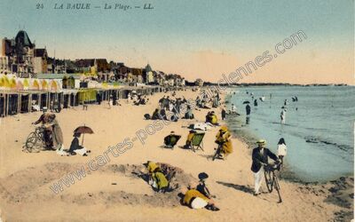 Carte postale ancienne La Baule — La Baule-Escoublac (Loire-Atlantique)