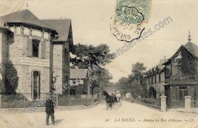 Carte postale ancienne La Baule — La Baule-Escoublac (Loire-Atlantique)