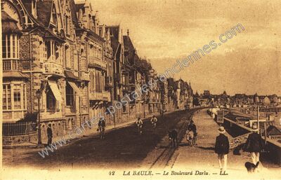 Carte postale ancienne La Baule — La Baule-Escoublac (Loire-Atlantique)