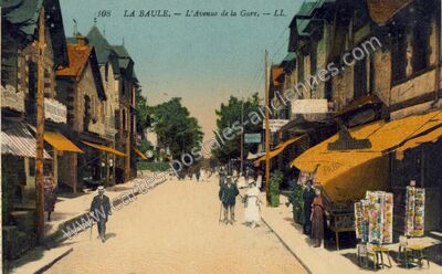 Carte postale ancienne La Baule — La Baule-Escoublac (Loire-Atlantique)