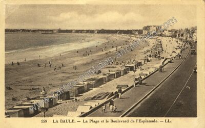 Carte postale ancienne La Baule — La Baule-Escoublac (Loire-Atlantique)