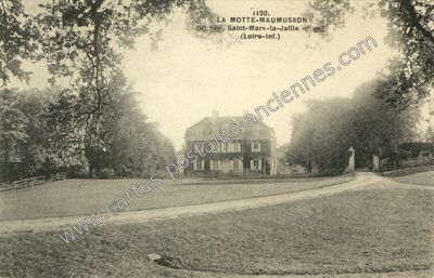 Carte postale ancienne La Motte Maumusson — Maumusson (Loire-Atlantique)