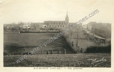 Carte postale ancienne Vue générale — Maumusson (Loire-Atlantique)