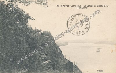Carte postale ancienne Mauves — Mauves-sur-Loire (Loire-Atlantique)