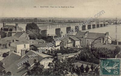 Carte postale ancienne Mauves — Mauves-sur-Loire (Loire-Atlantique)