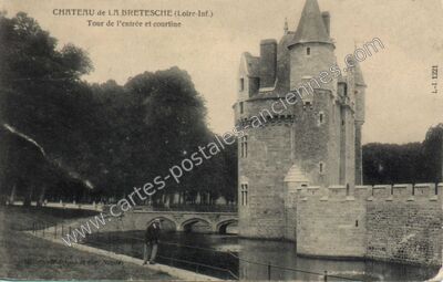 Carte postale ancienne La Bretesche — Missillac (Loire-Atlantique)