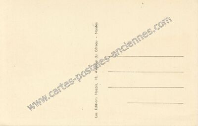 Carte postale ancienne Arriere Nozais — Nantes (Loire-Atlantique)