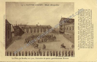 Carte postale ancienne Etude rétrospective — Nantes (Loire-Atlantique)