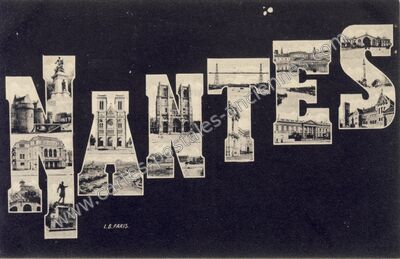 Carte postale ancienne Nantes — Nantes (Loire-Atlantique)