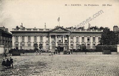 Carte postale ancienne La Préfecture — Nantes (Loire-Atlantique)