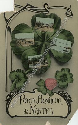 Carte postale ancienne Porte Bonheur — Nantes (Loire-Atlantique)