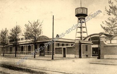 Carte postale ancienne Fabrique de chocolats — Nantes (Loire-Atlantique)