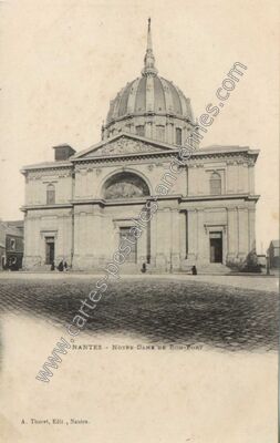 Carte postale ancienne Notre Dame de Bon-Port — Nantes (Loire-Atlantique)
