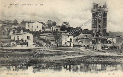 Carte postale ancienne La Tour — Oudon (Loire-Atlantique)