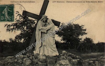 Carte postale ancienne Calvaire — Pontchâteau (Loire-Atlantique)