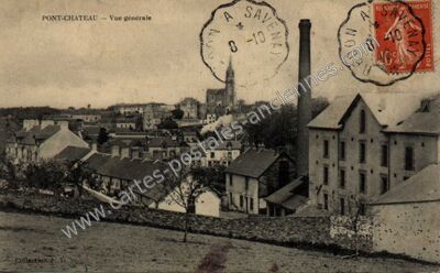 Carte postale ancienne Vue générale — Pontchâteau (Loire-Atlantique)