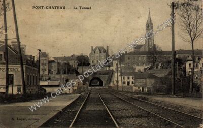 Carte postale ancienne Le Tunnel — Pontchâteau (Loire-Atlantique)