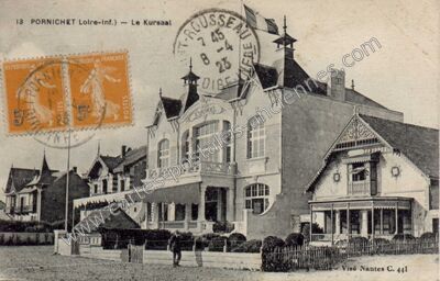 Carte postale ancienne Le Kursaal — Pornichet (Loire-Atlantique)